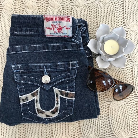 True Religion Denim - {True Religion} Joey SuperT Rare Cowhide Pkt Sz 25